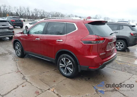 2019 Nissan Rogue Sv z USA, uszkodzony, nr VIN 5N1AT2MV9KC826209